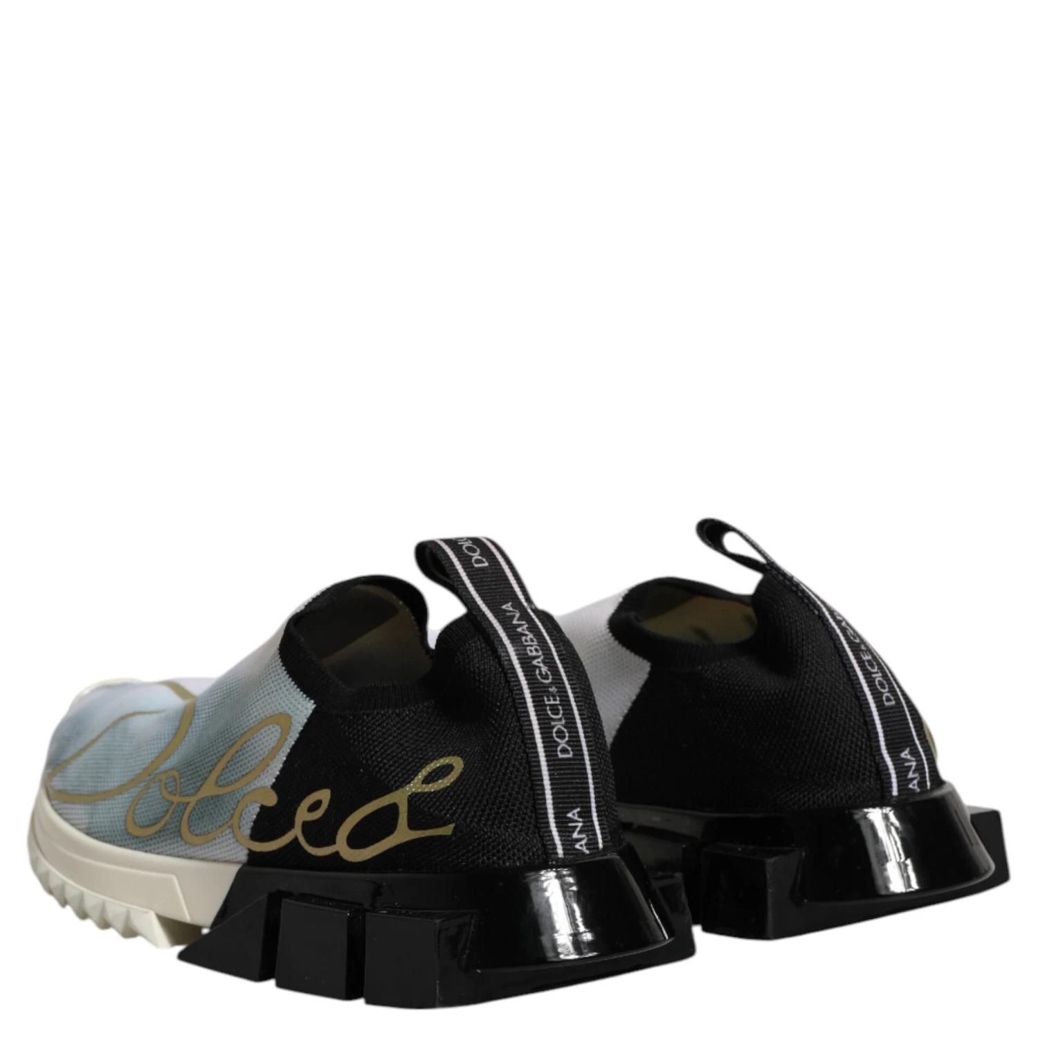 White Black Low Top Sorrento Sneakers Shoes