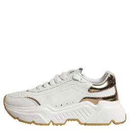 White Gold Daymaster Low Top Sneakers Shoes