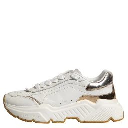 White Gold Daymaster Low Top Sneakers Shoes