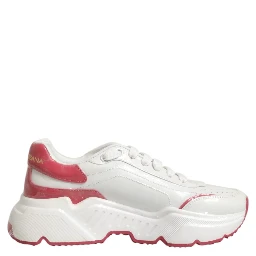 White Pink Daymaster Low Top Sneakers Shoes