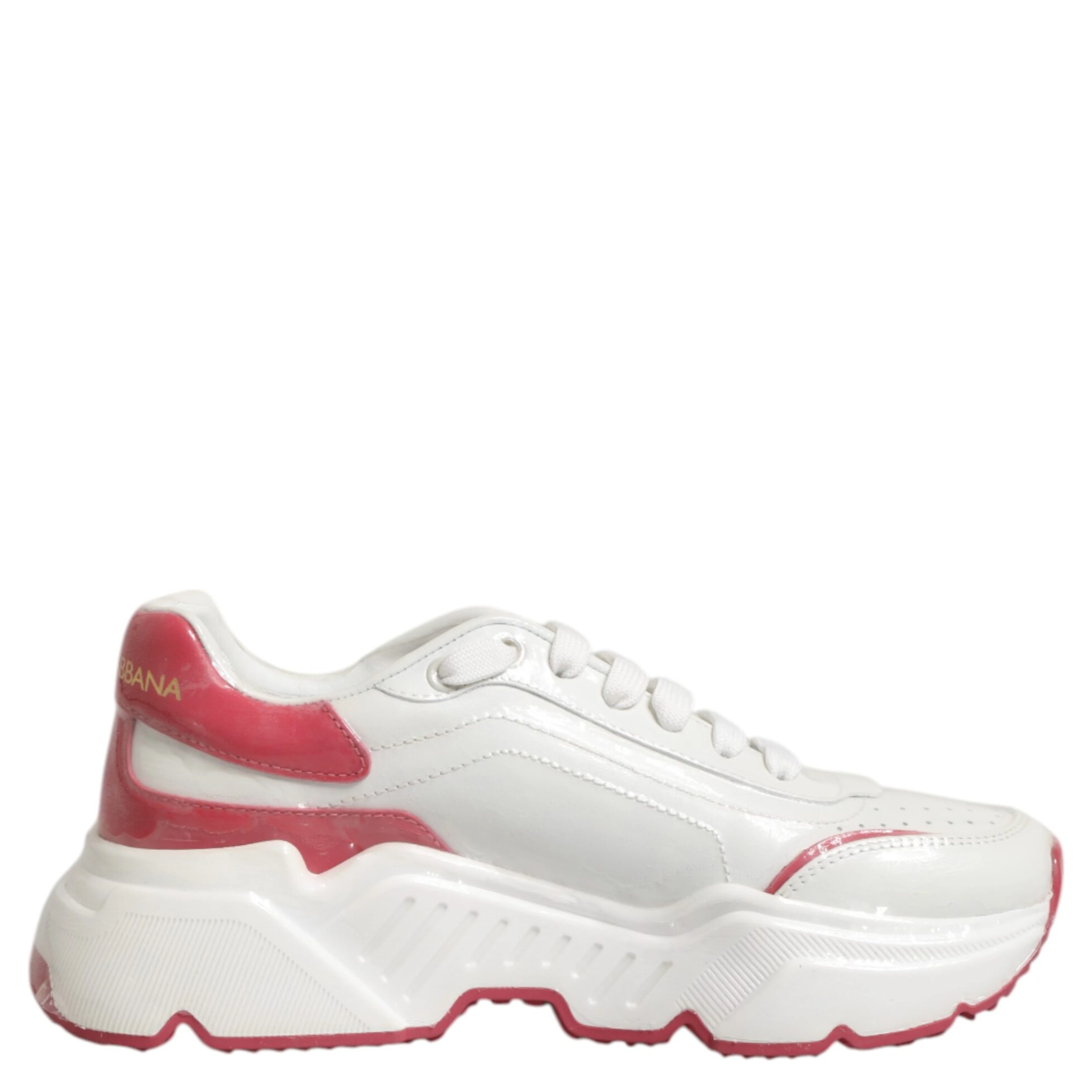 White Pink Daymaster Low Top Sneakers Shoes