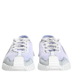 Purple White NS1 Lace Up Low Top Sneakers Shoes