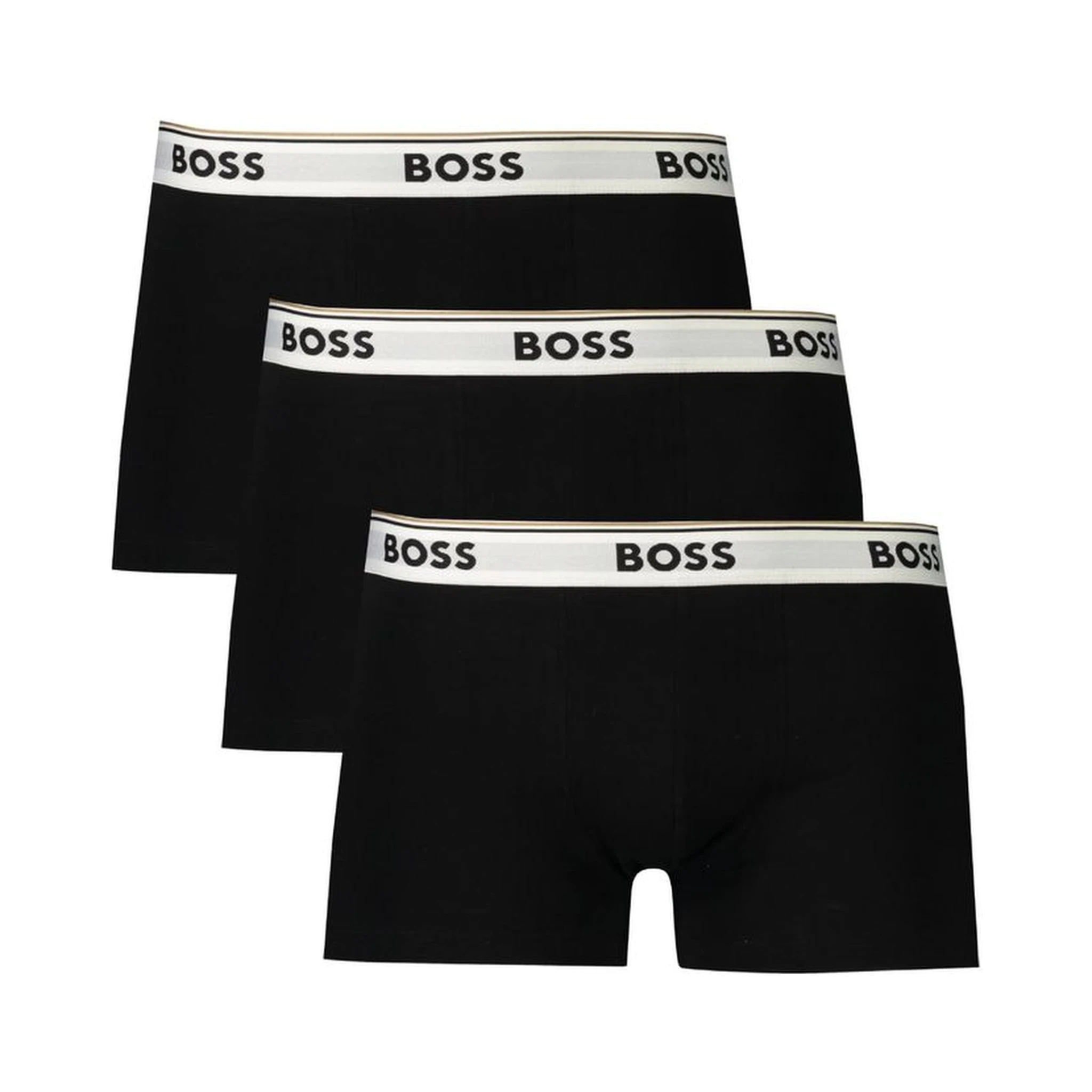 Black Cotton Men Boxer Short