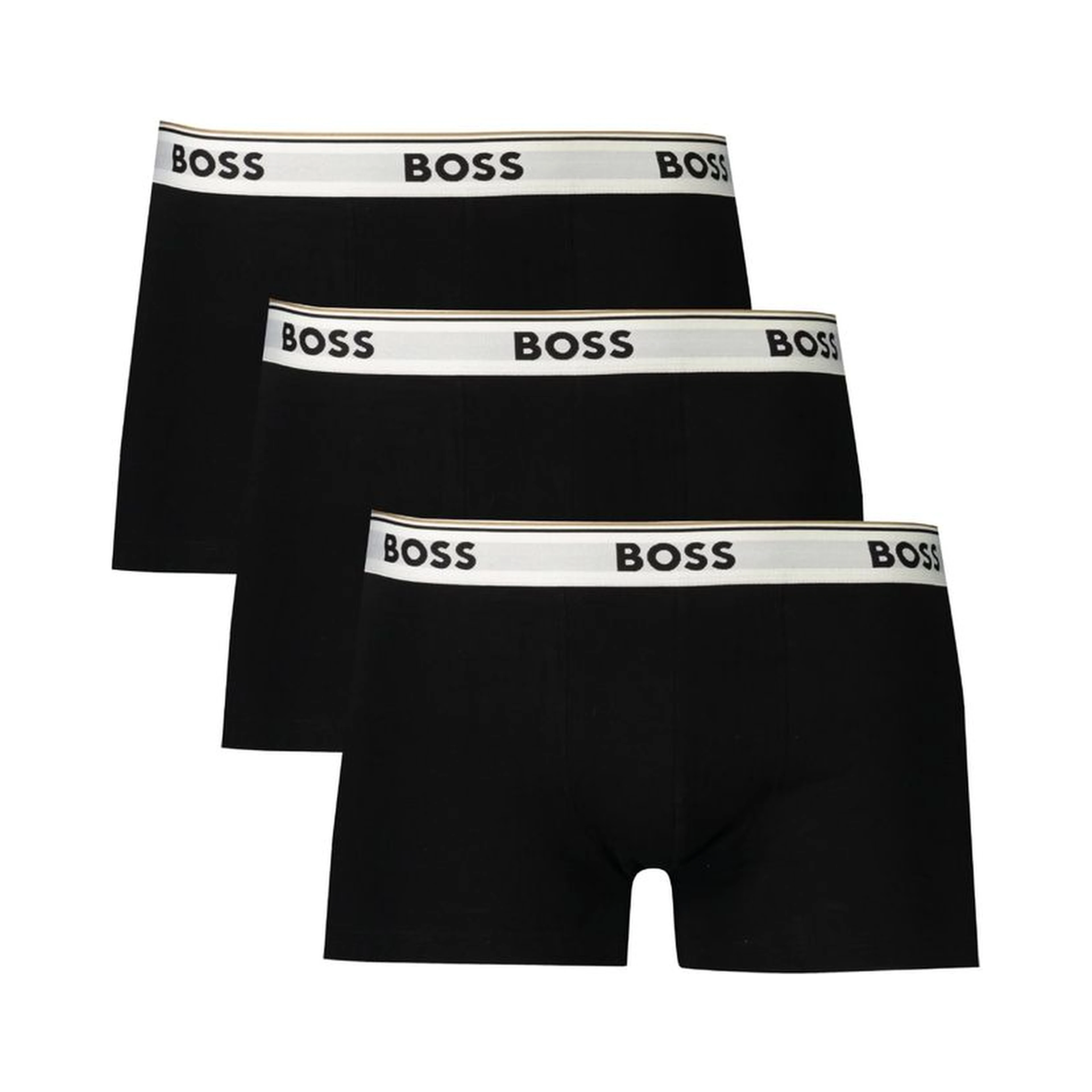 Black Cotton Men Boxer Short