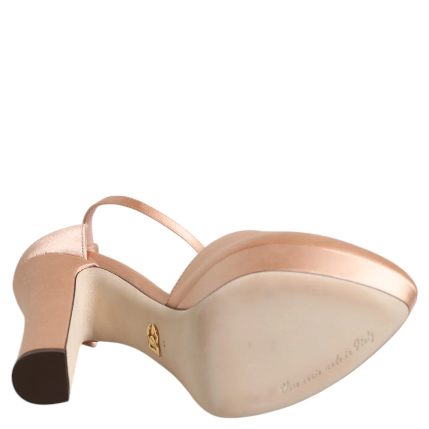Pink Block Heels Ankle Strap Sandals Shoes