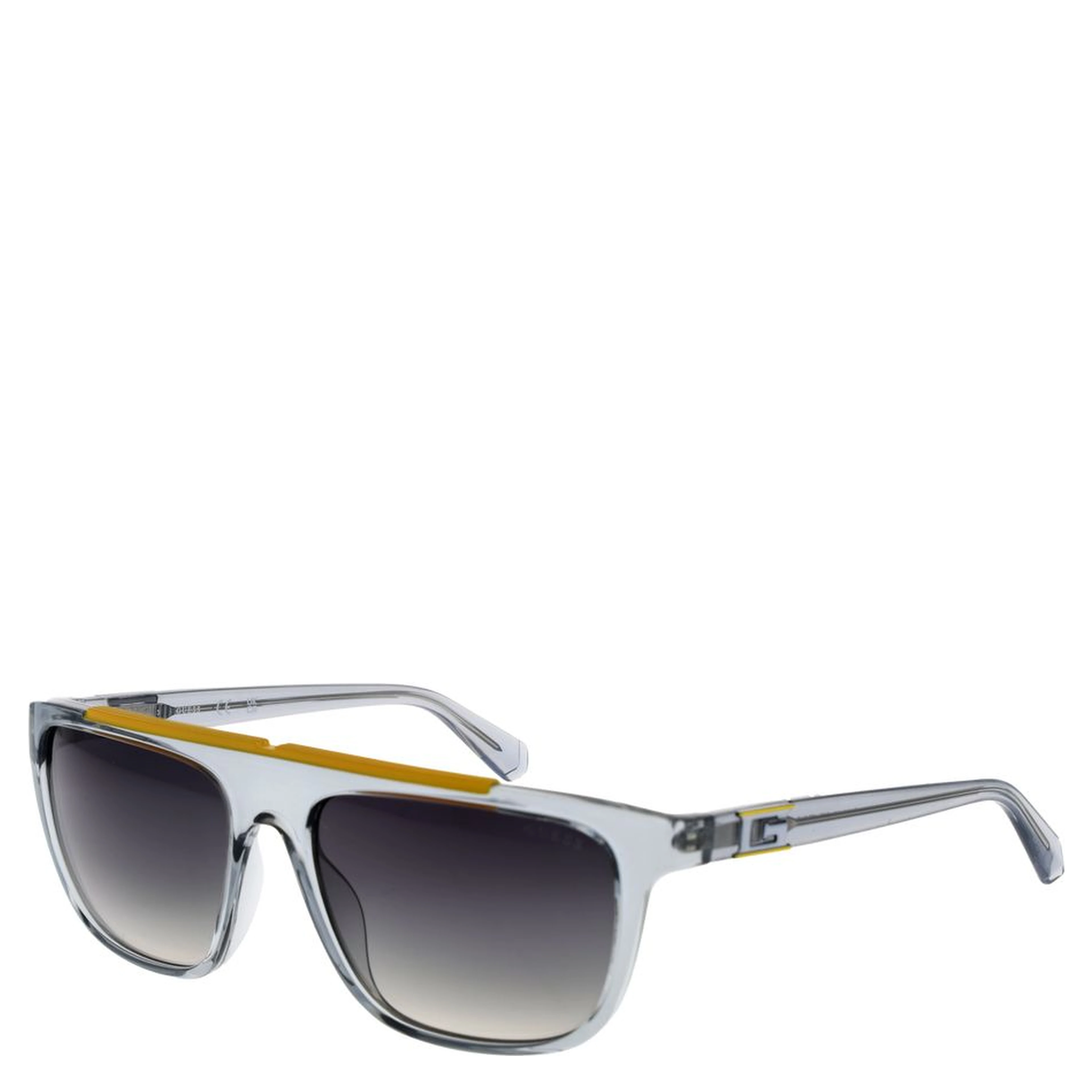 Gray Stainless Steel Sunglasses