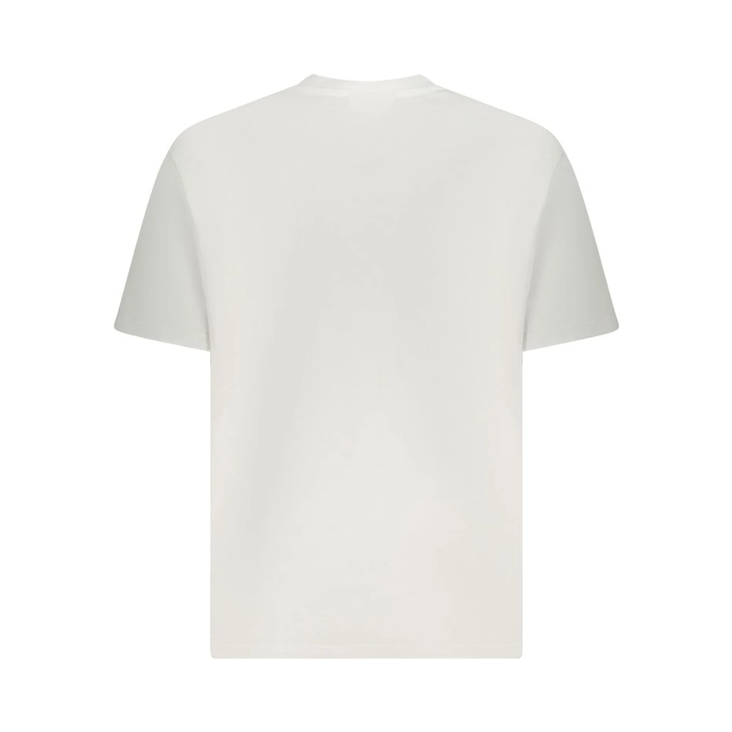 White Cotton Men T-Shirt