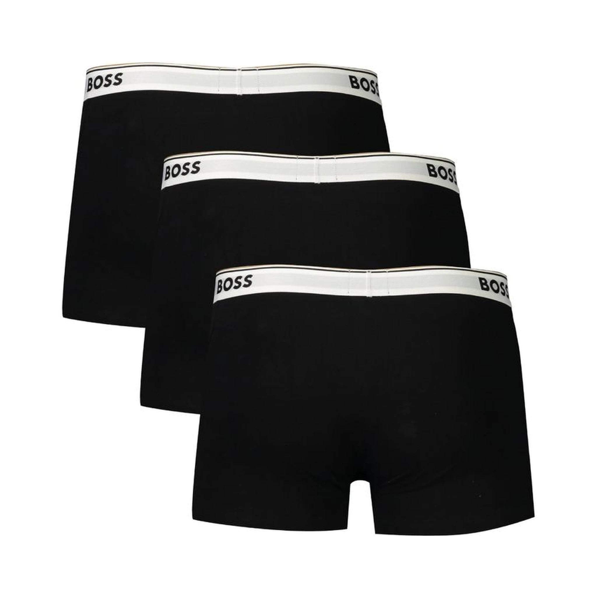 Black Cotton Men Boxer Short