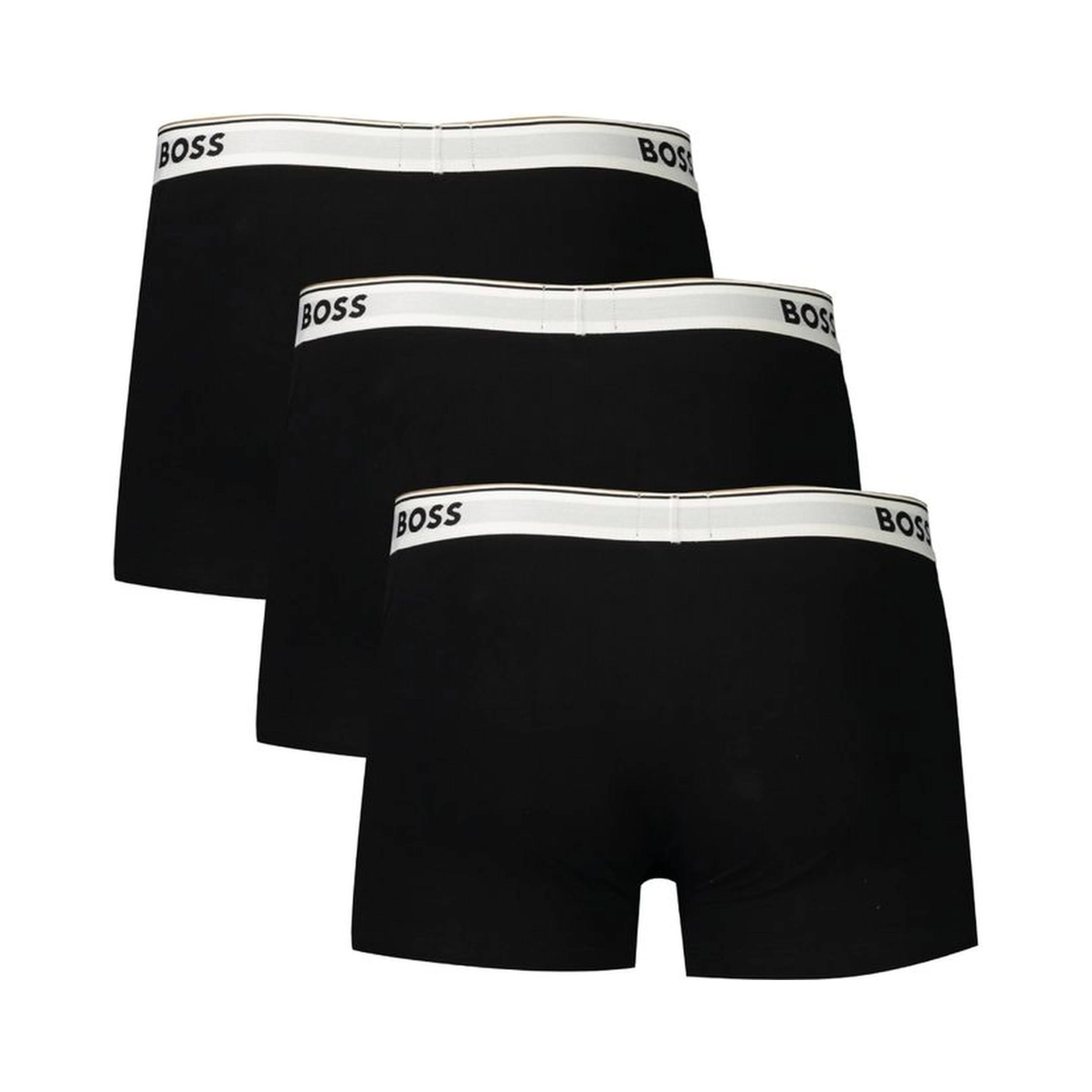 Black Cotton Men Boxer Short