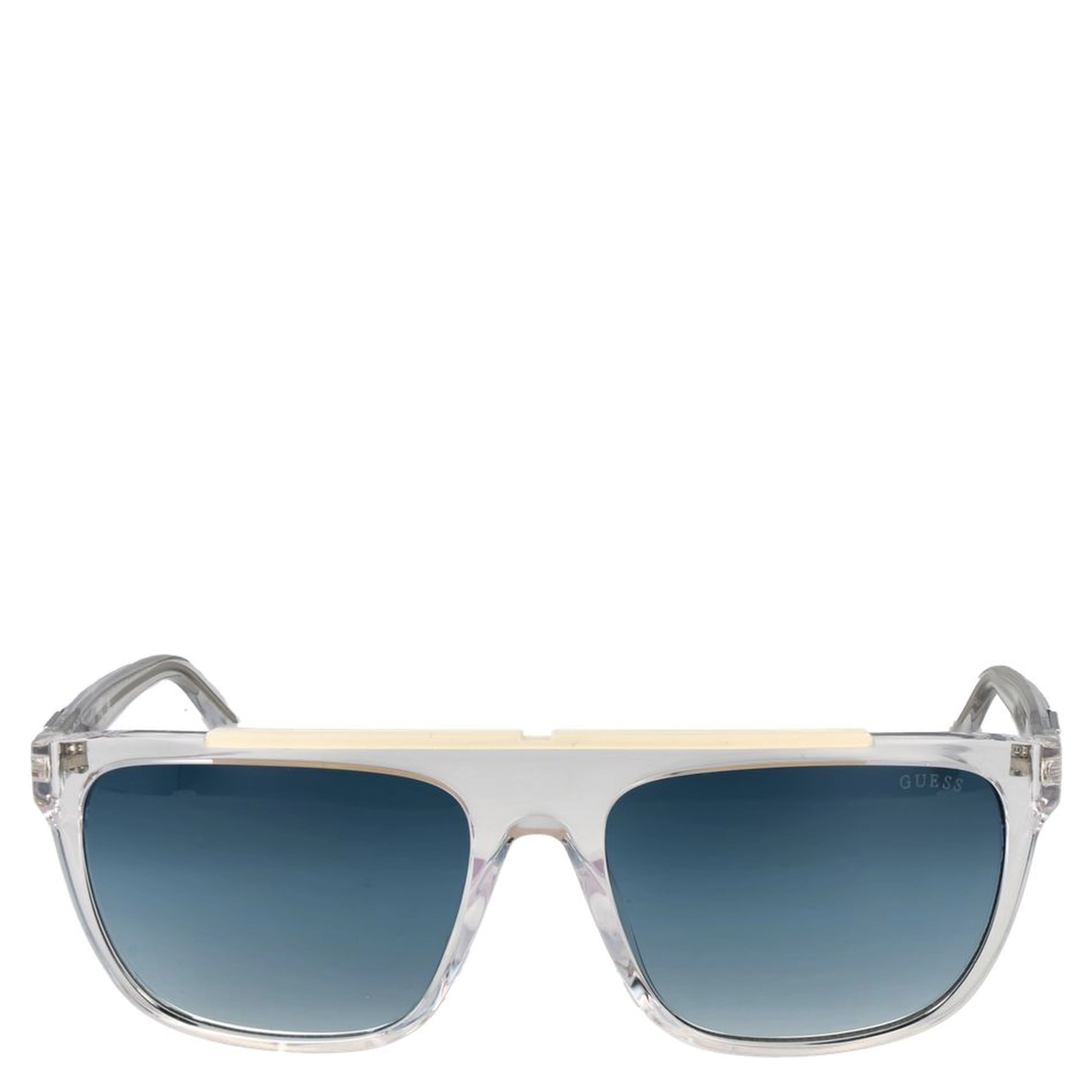 Transparent Stainless Steel Sunglasses
