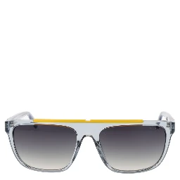 Gray Stainless Steel Sunglasses
