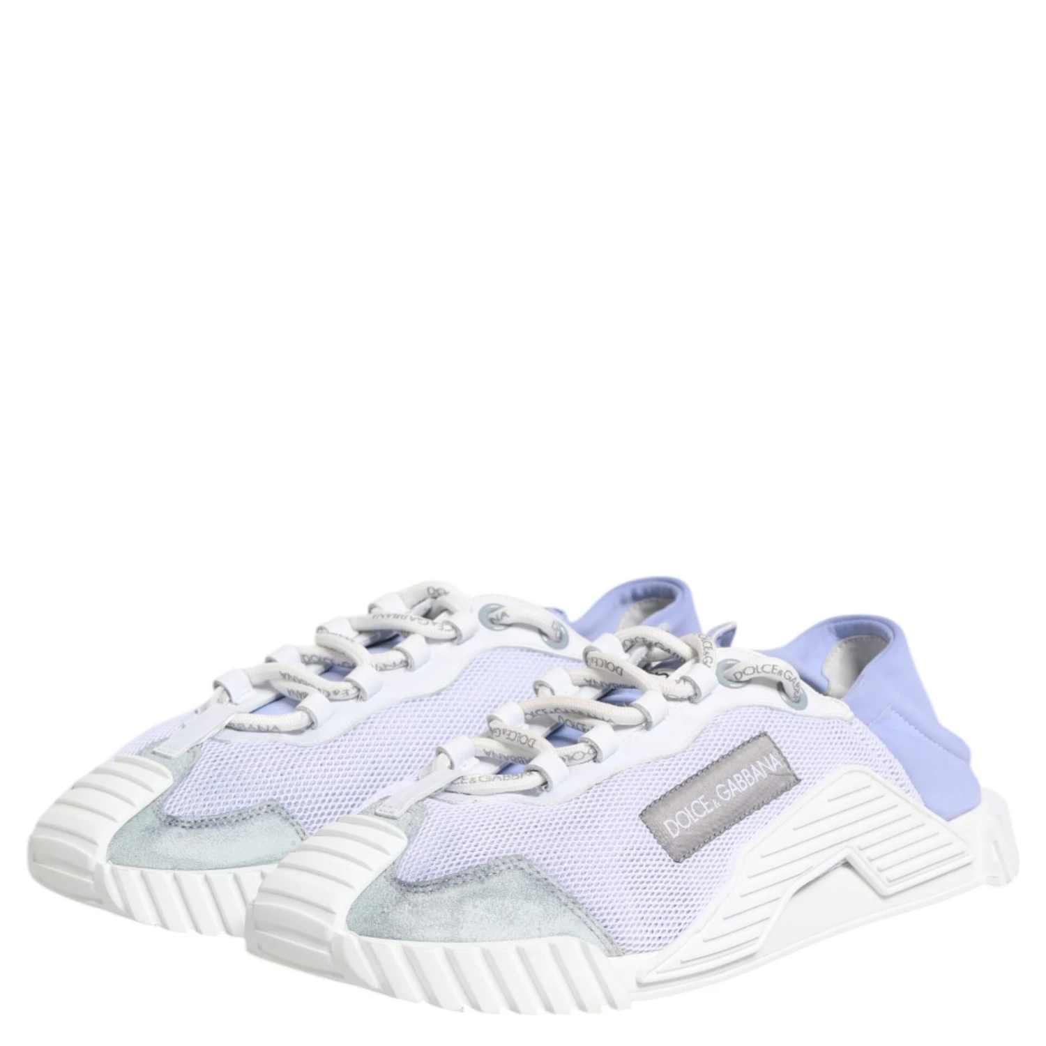 Purple White NS1 Lace Up Low Top Sneakers Shoes