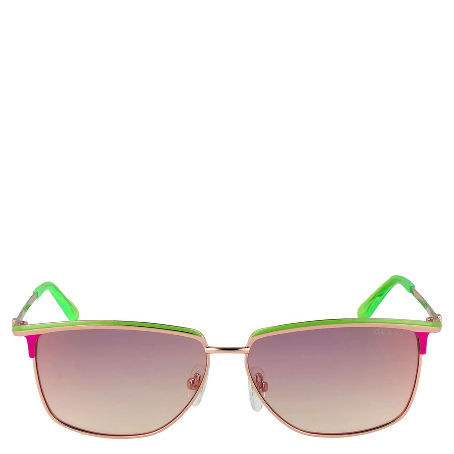 Green Metal Sunglasses