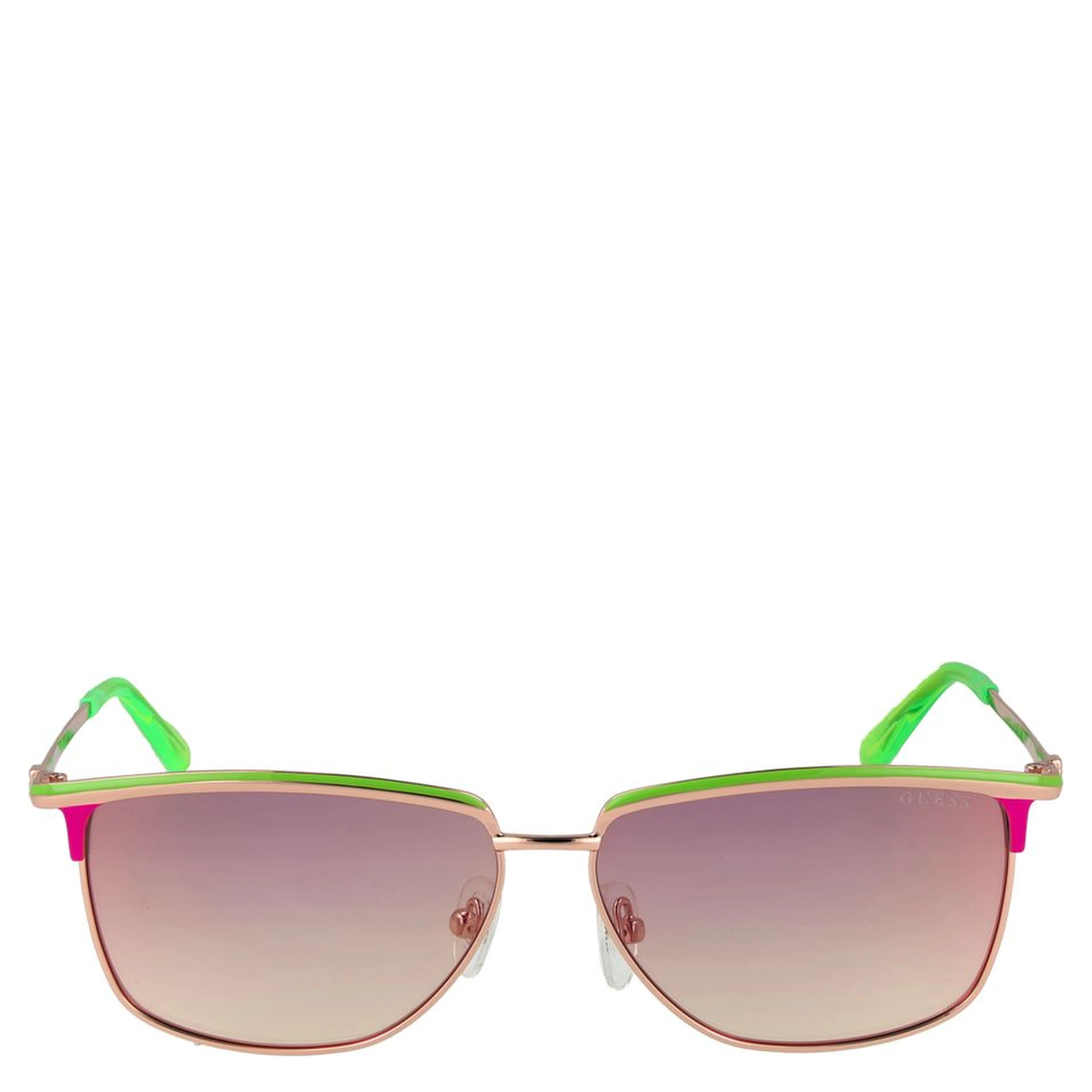 Green Metal Sunglasses