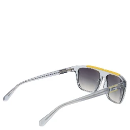 Gray Stainless Steel Sunglasses