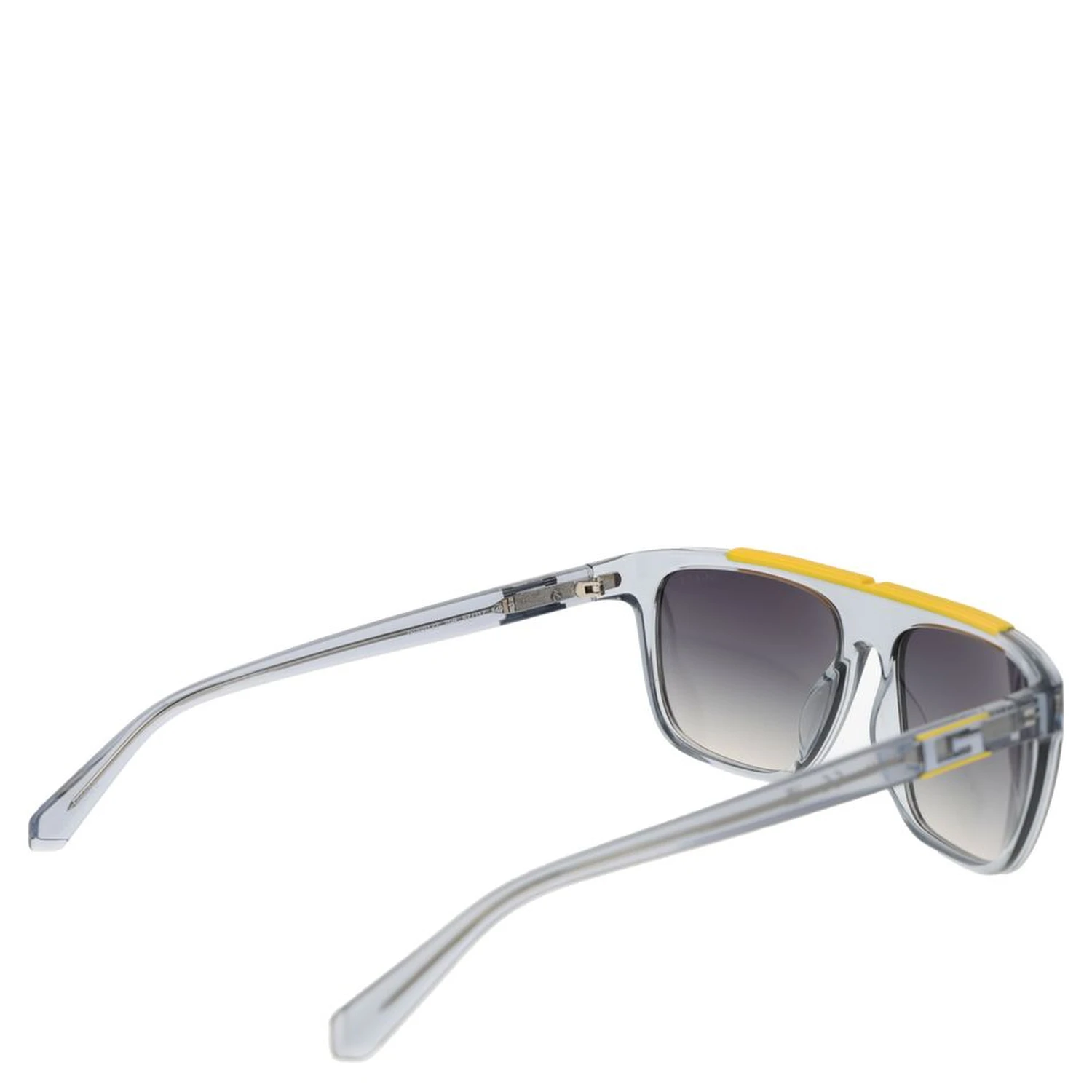 Gray Stainless Steel Sunglasses