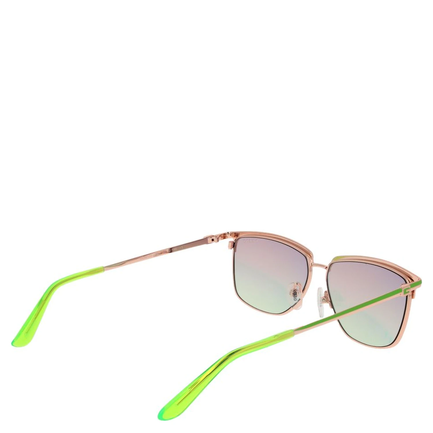 Green Metal Sunglasses