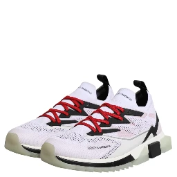 White SORRENTO Sport Stretch Sneakers Shoes