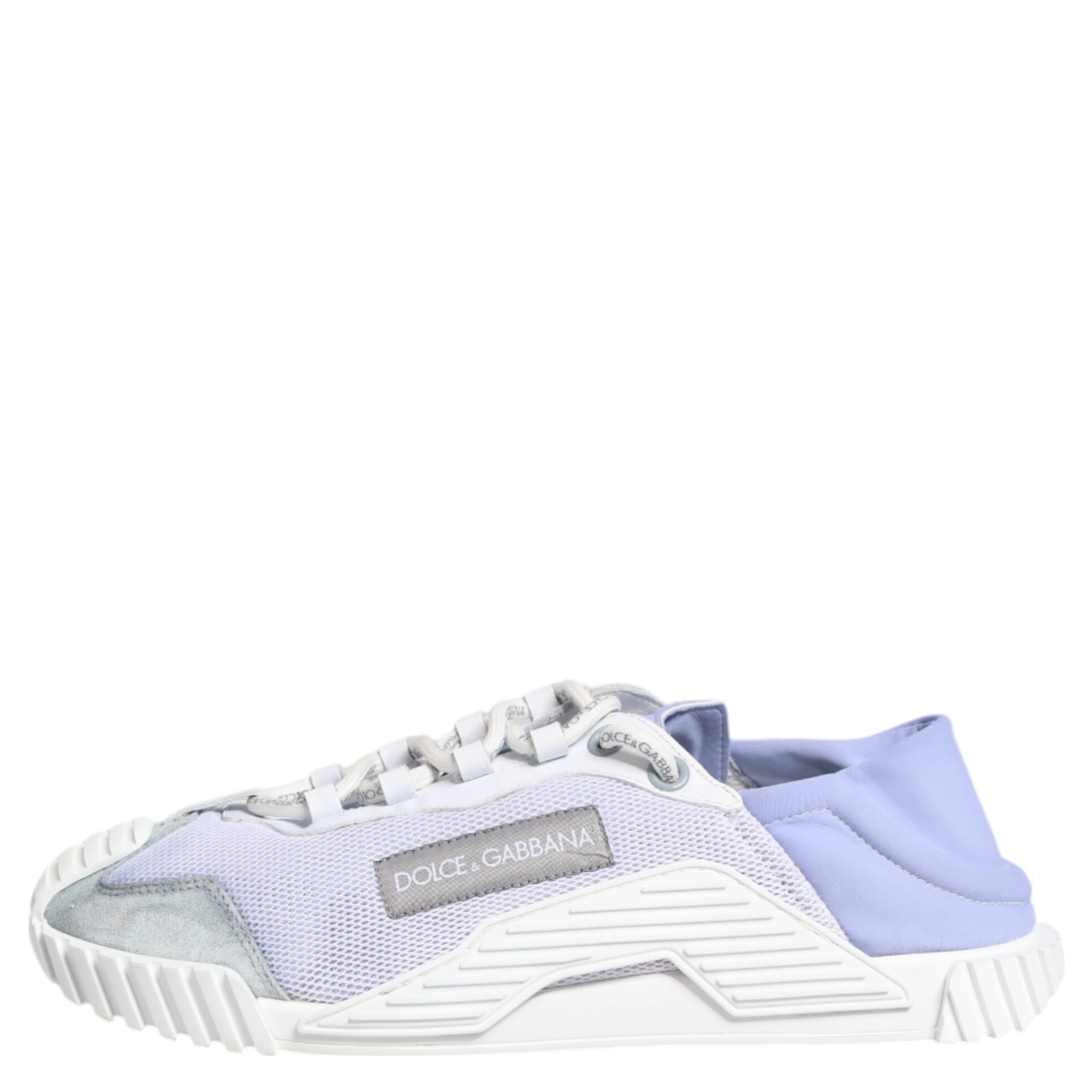 Purple White NS1 Lace Up Low Top Sneakers Shoes