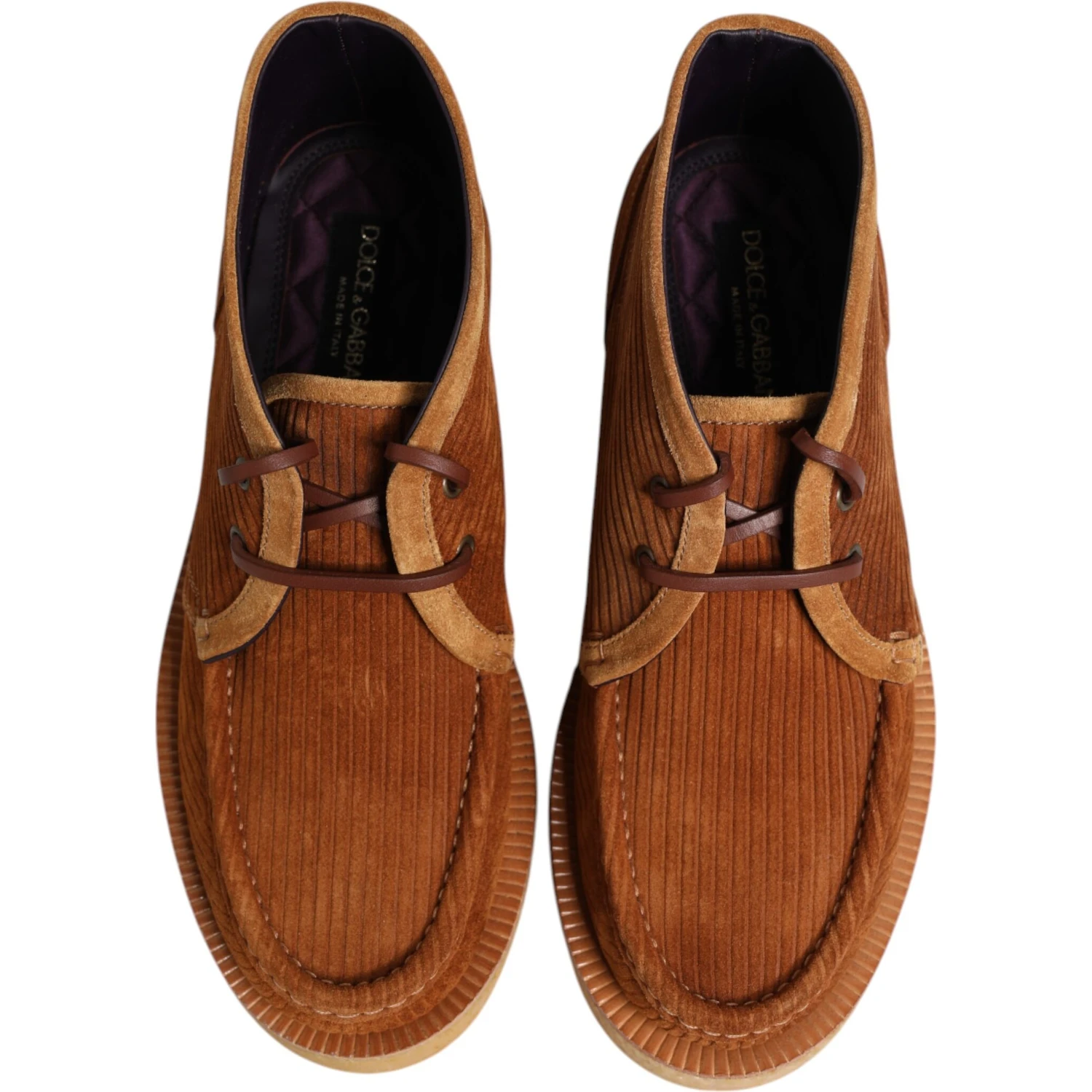 Brown Suede Nubuck Leather Desert Ankle Boots Shoes