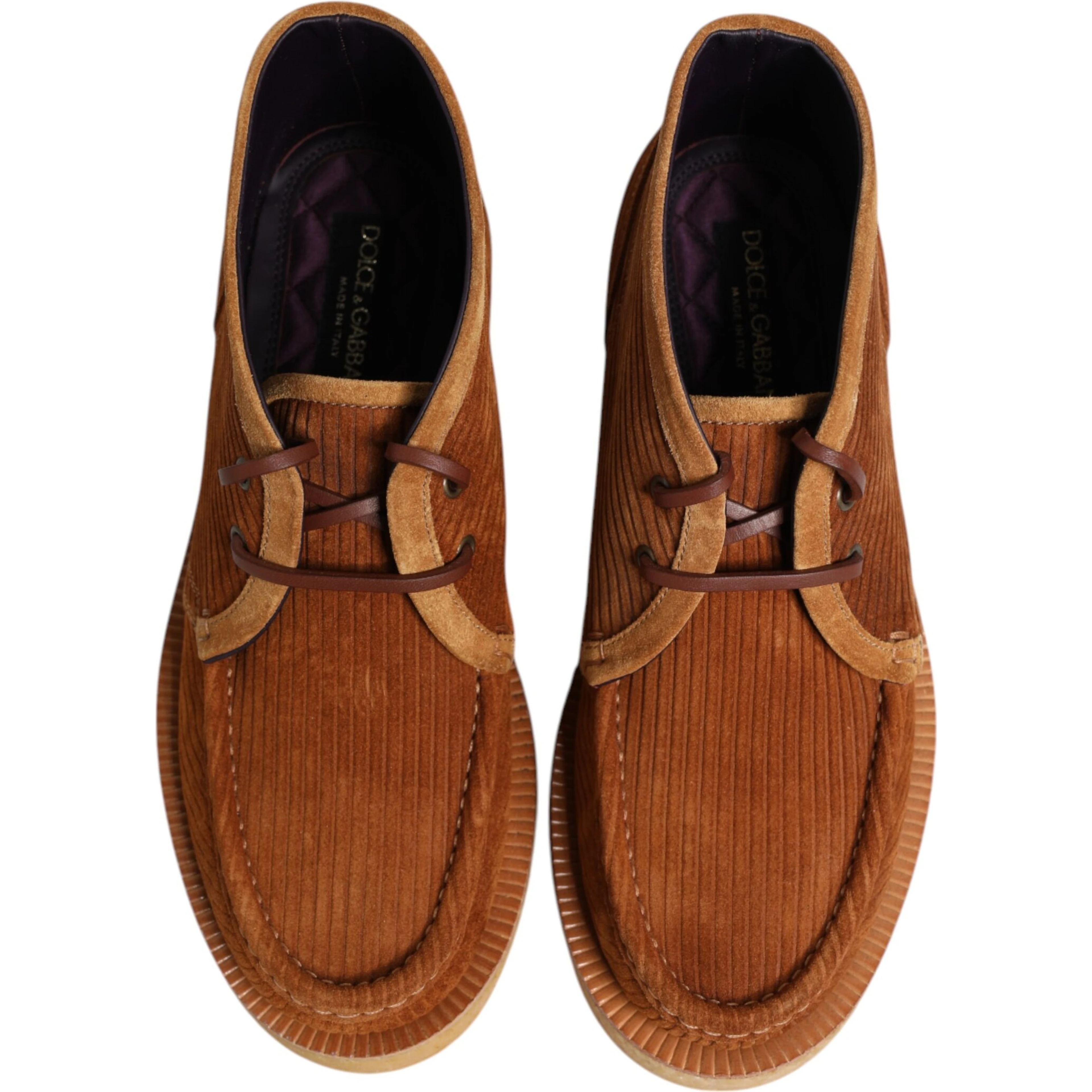 Brown Suede Nubuck Leather Desert Ankle Boots Shoes