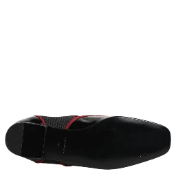 Black Jackie Buttoned Chelsea Boots Shoes