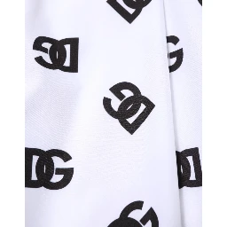 White Logo Cotton Skinny Denim Trouser Pants