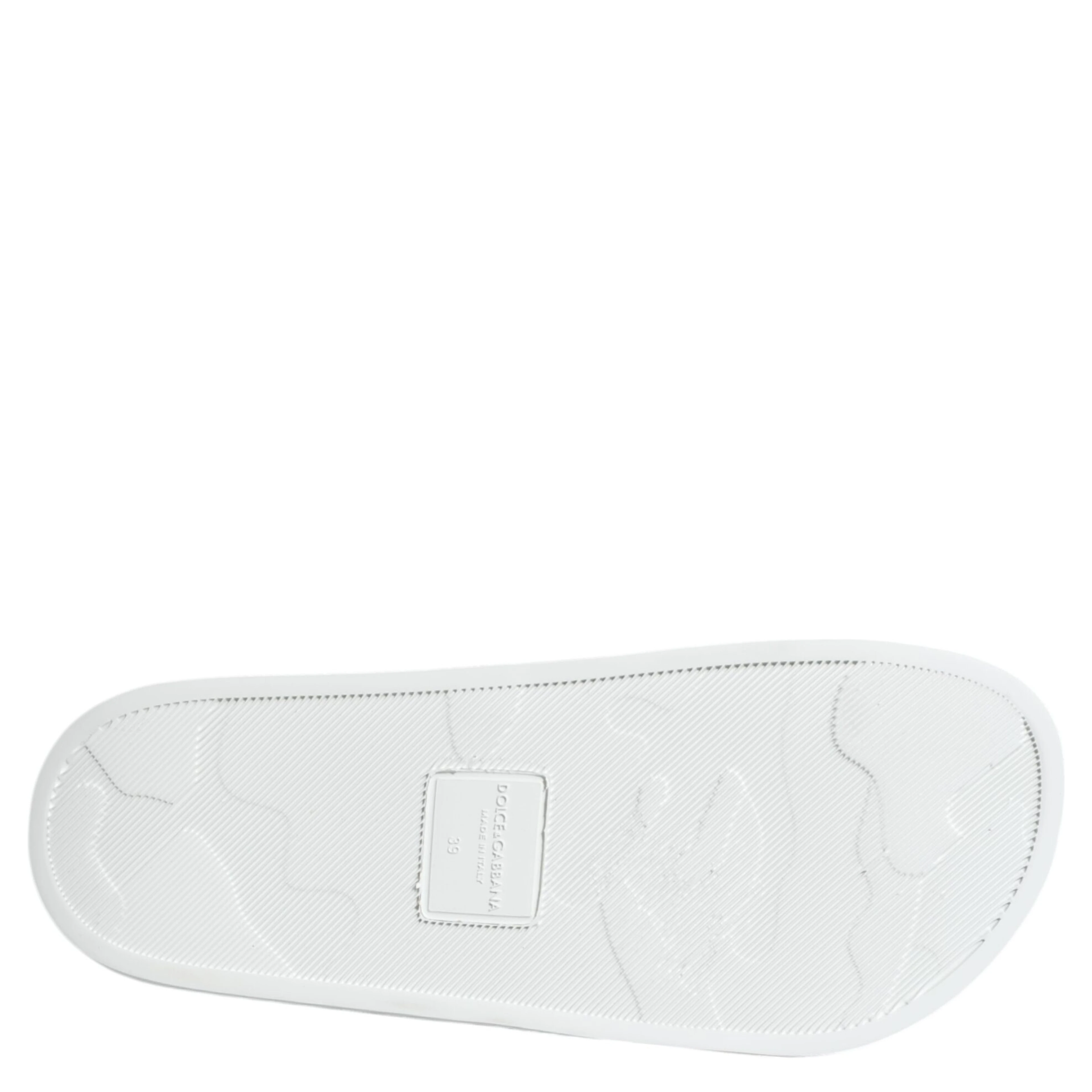 White Black Leather Sandals Beachwear Shoes