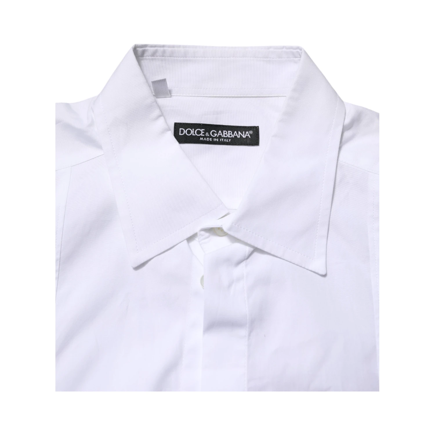 White Poplin Cotton Formal Men Dress Shirt
