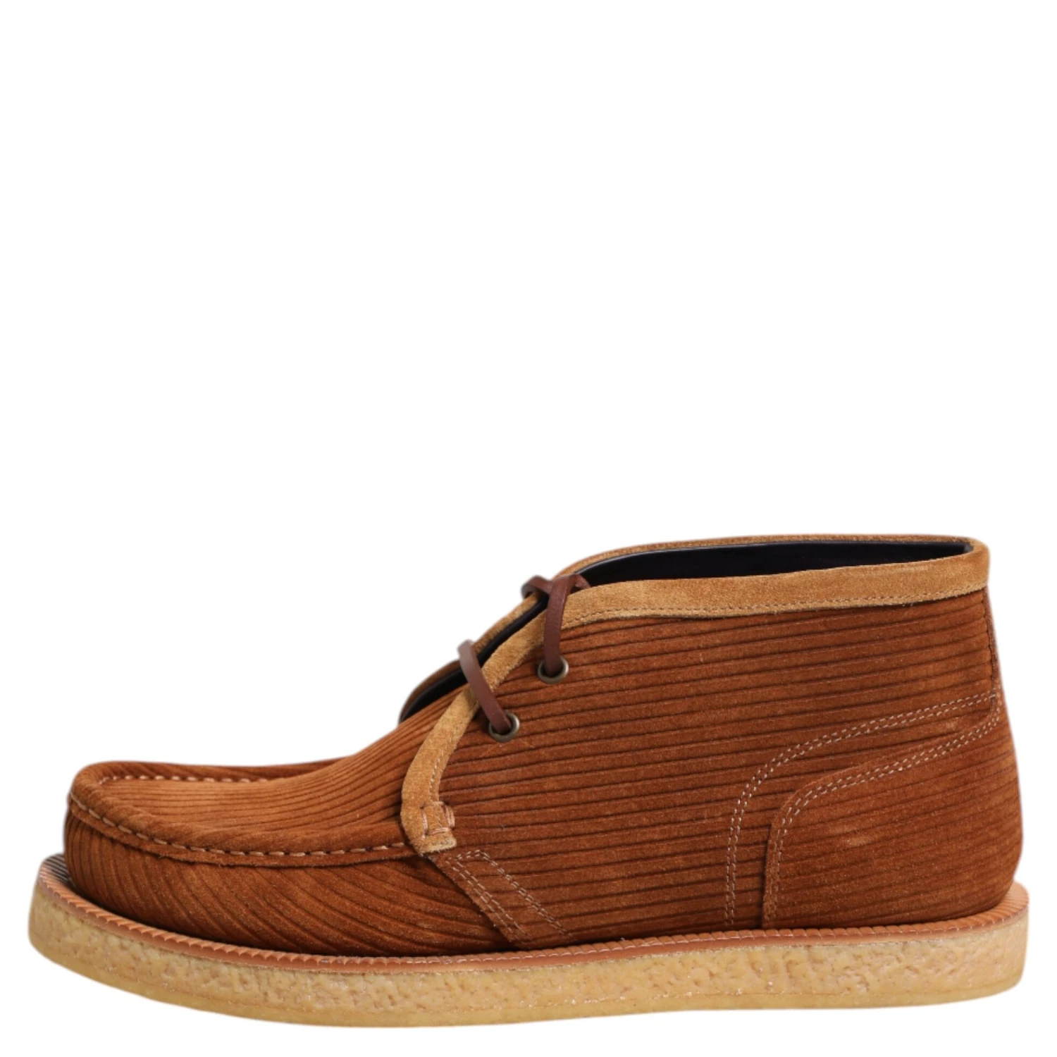 Brown Suede Nubuck Leather Desert Ankle Boots Shoes