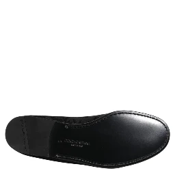 Black Floral Brocade Loafers Men Dress Shoes