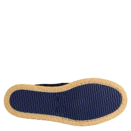Black Calf Suede Slip On Ankle Boots Shoes