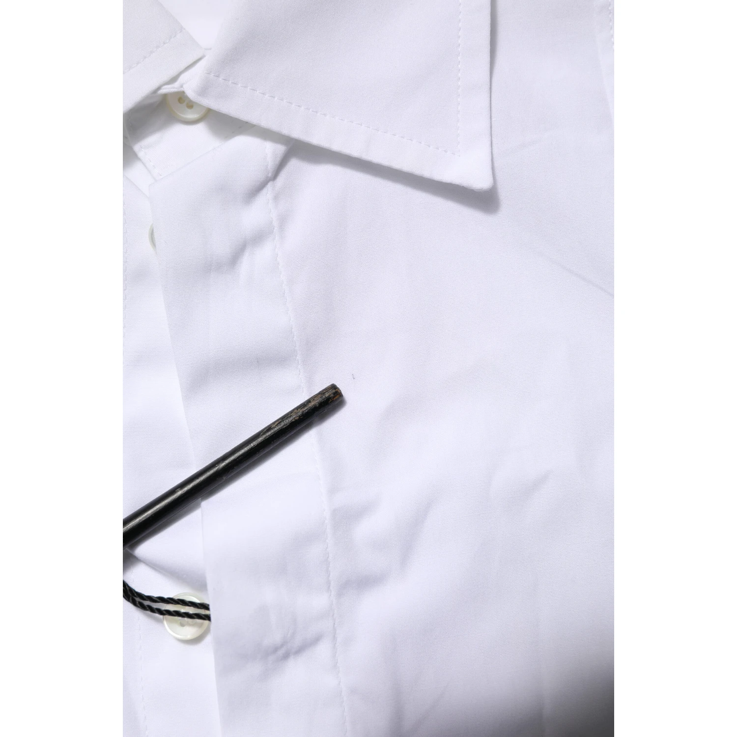 White Poplin Cotton Formal Men Dress Shirt