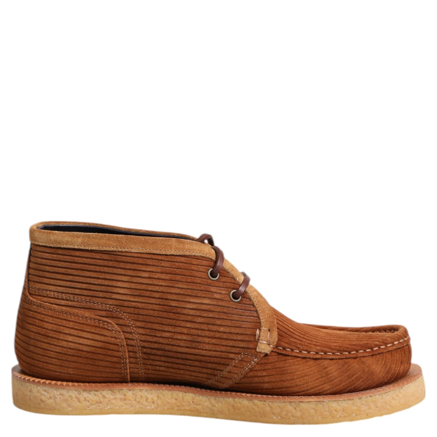 Brown Suede Nubuck Leather Desert Ankle Boots Shoes