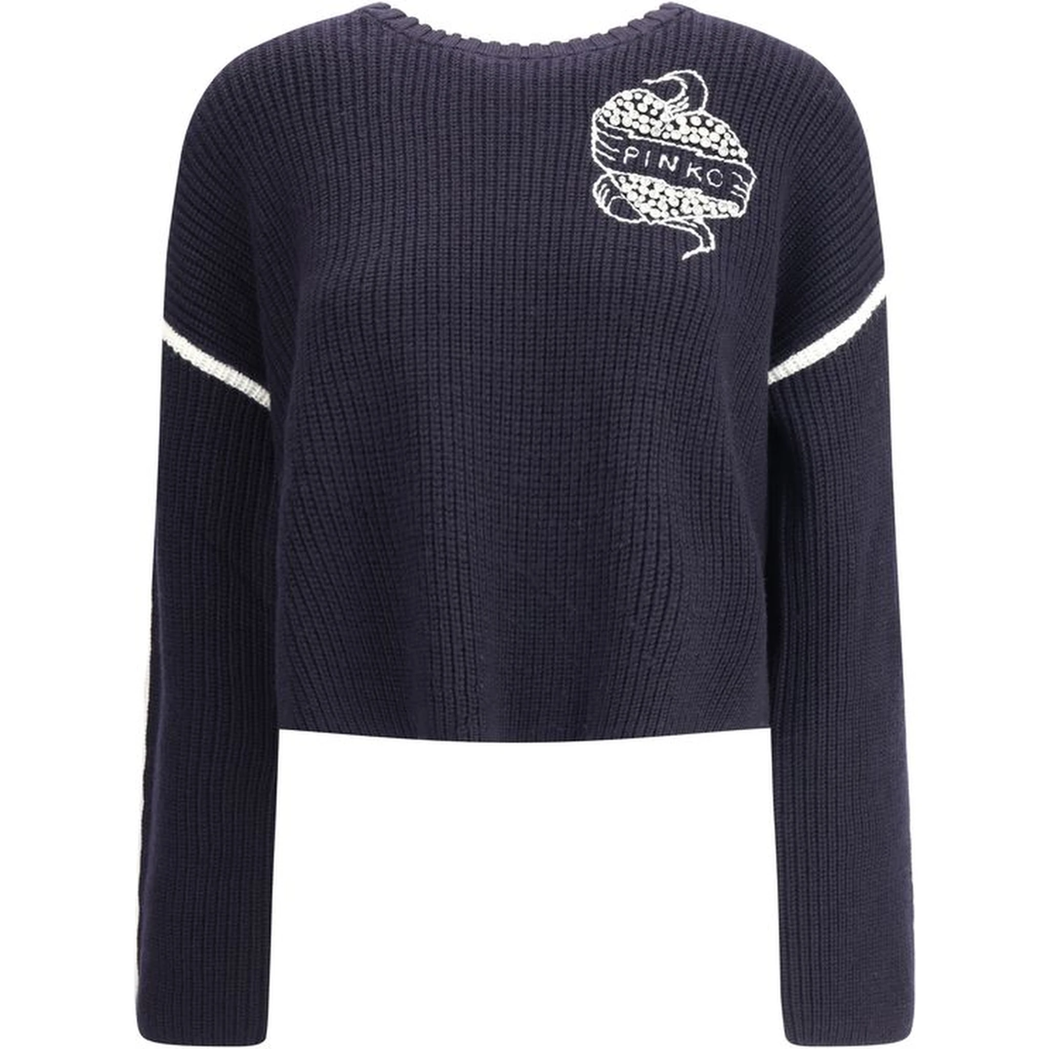 Blue Wool Sweatshirt