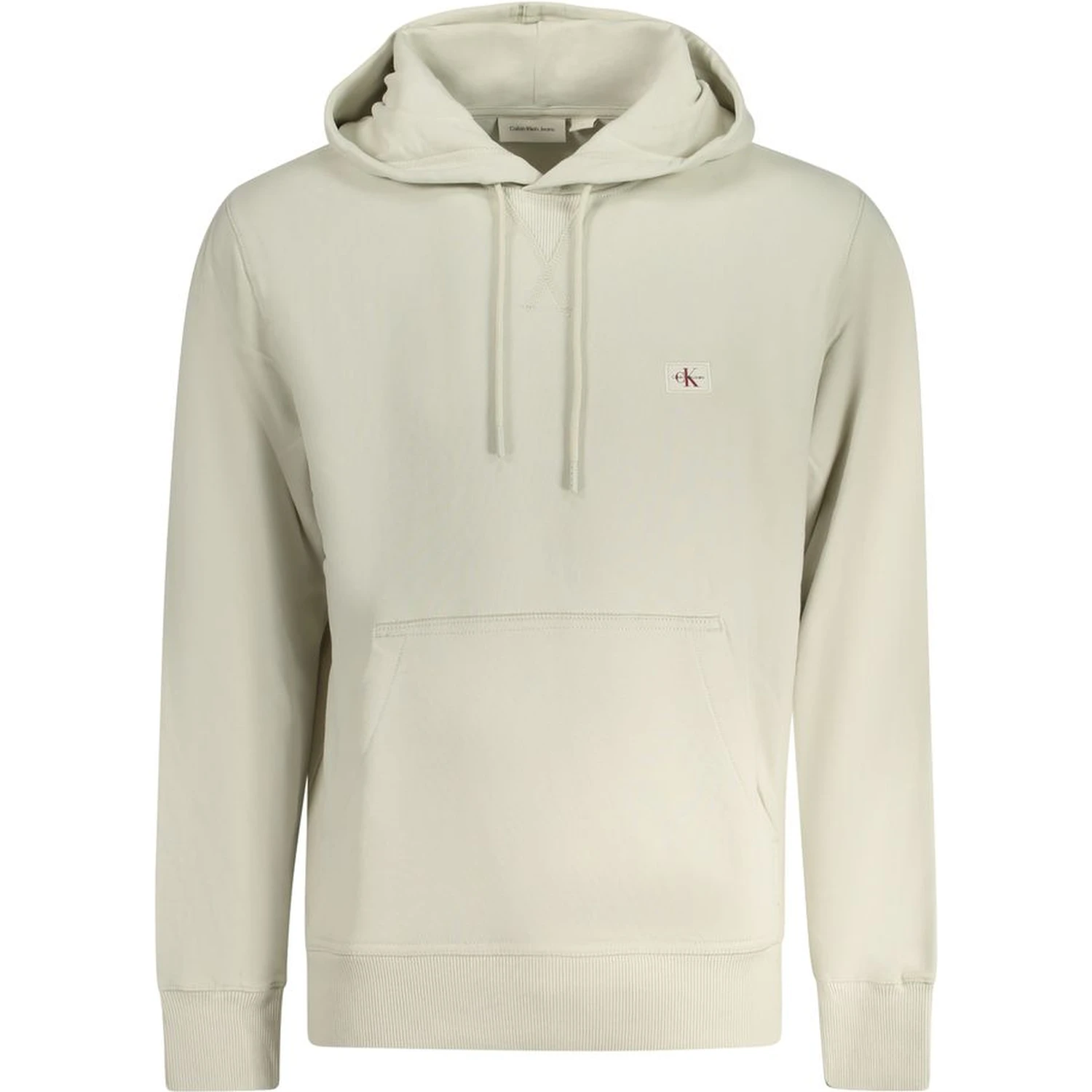 Beige Cotton Men Sweater
