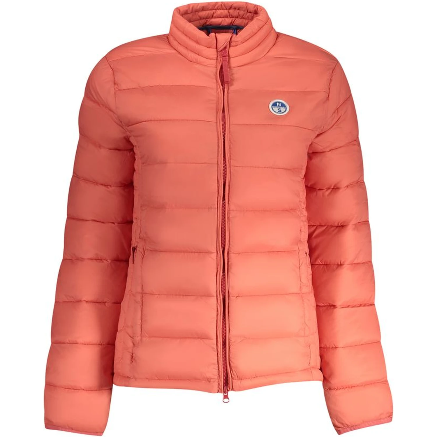 Pink Polyamide Jackets & Coat