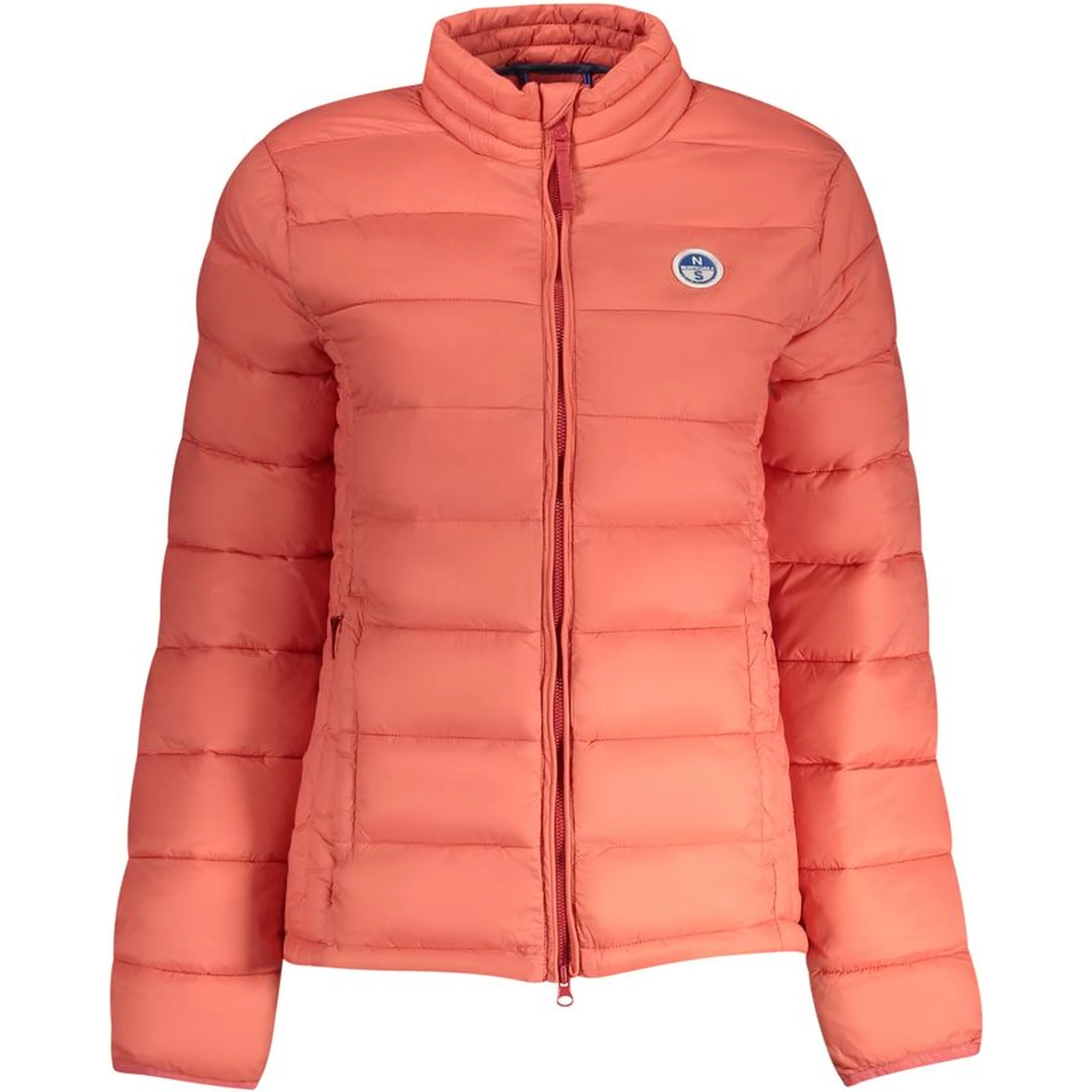 Pink Polyamide Jackets & Coat