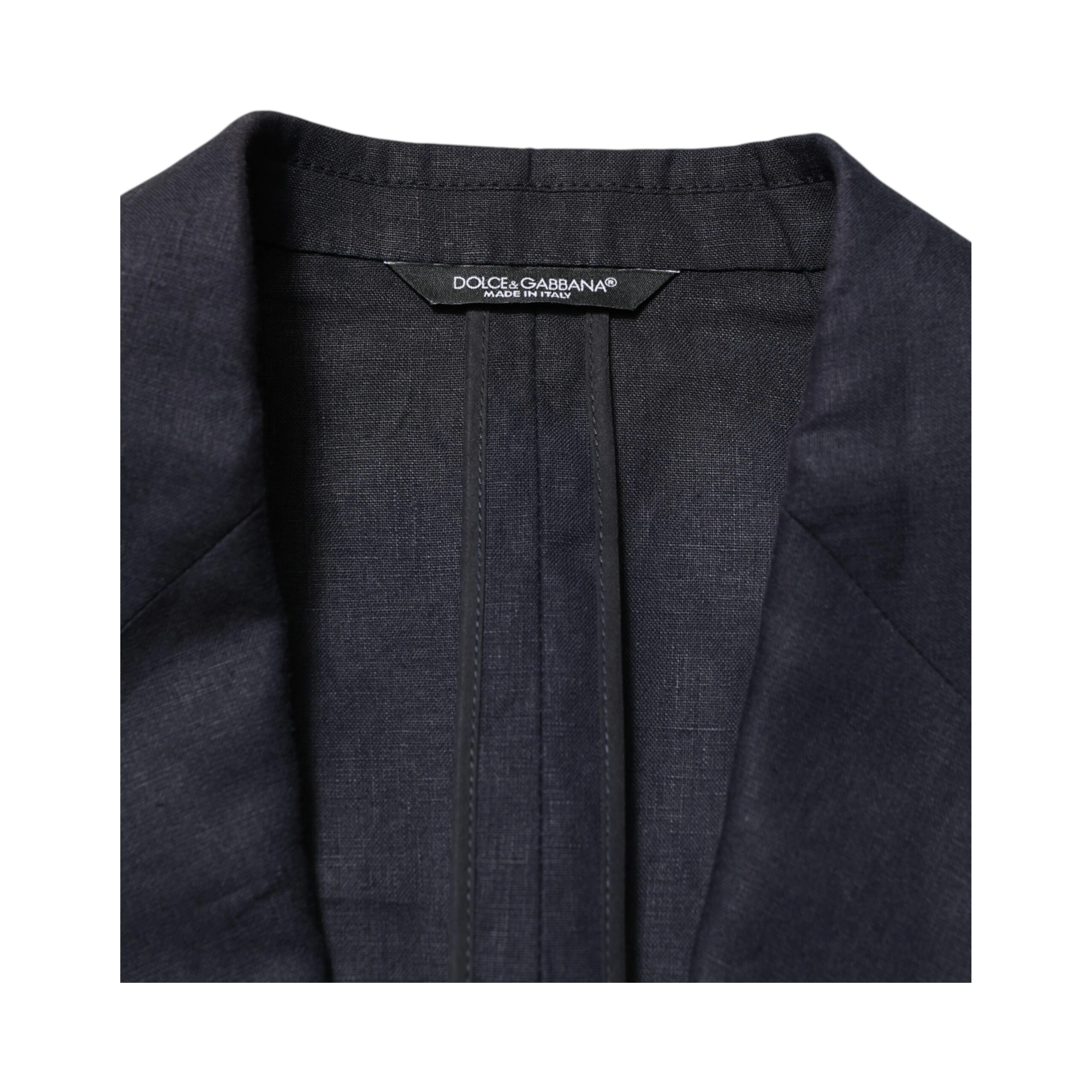 Dark Blue Single Breasted Men Suit Blazer