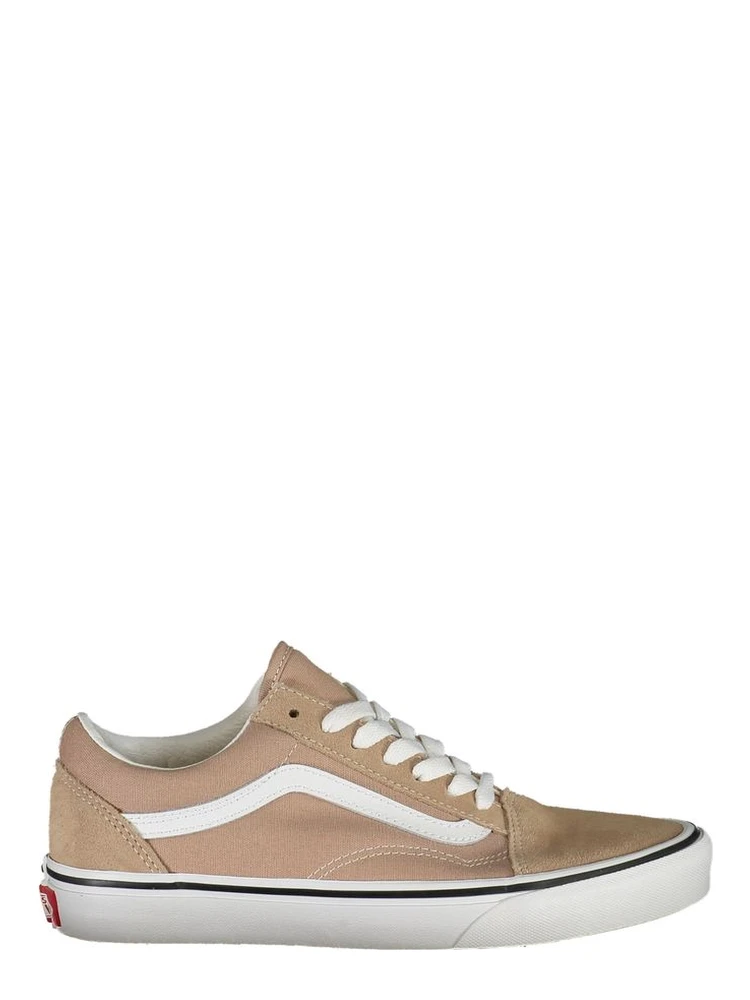 Beige Polyester Women Sneaker