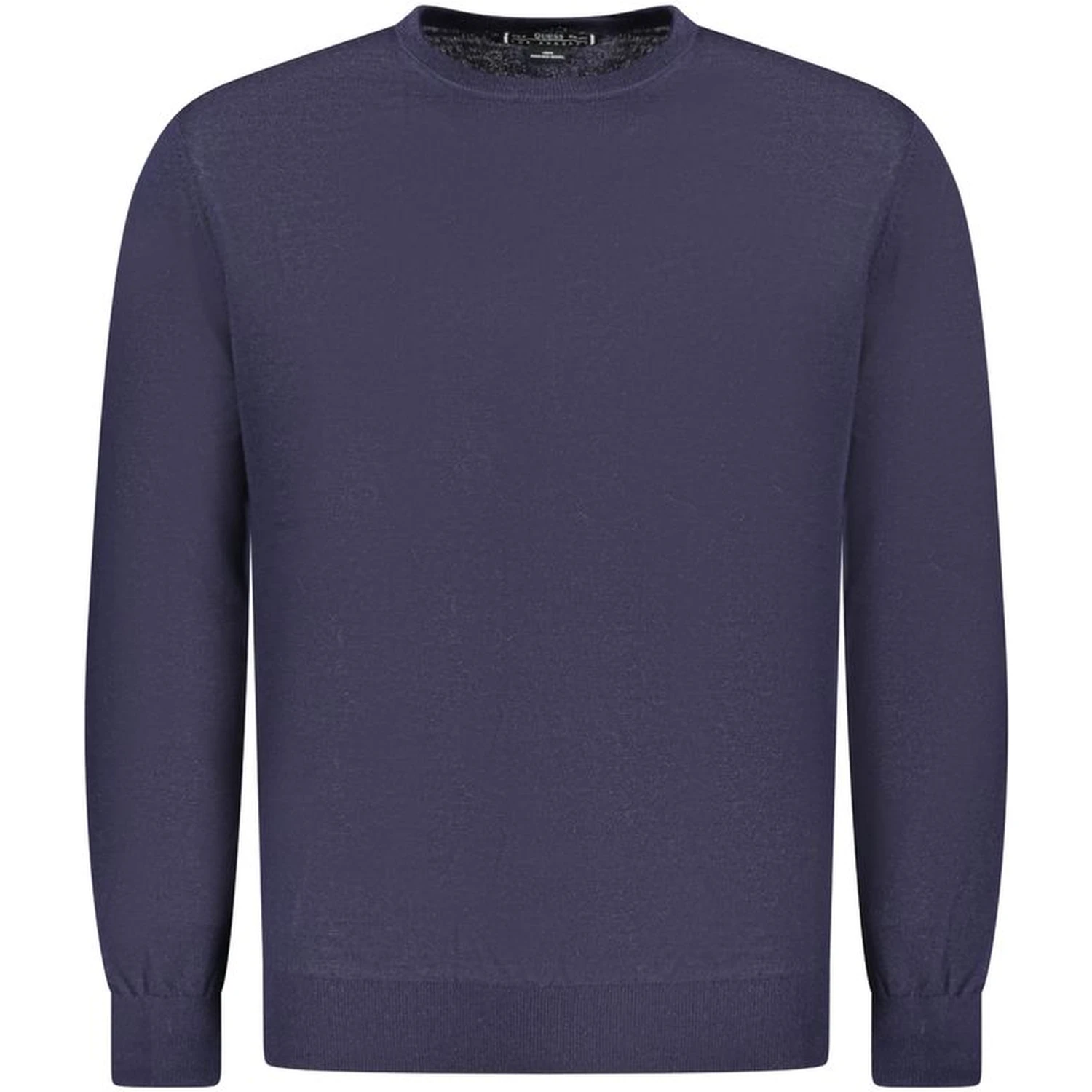 Blue Wool Mens Sweater