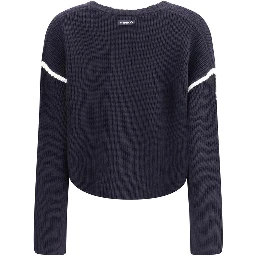 Blue Wool Sweatshirt