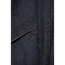 Dark Blue Single Breasted Men Suit Blazer