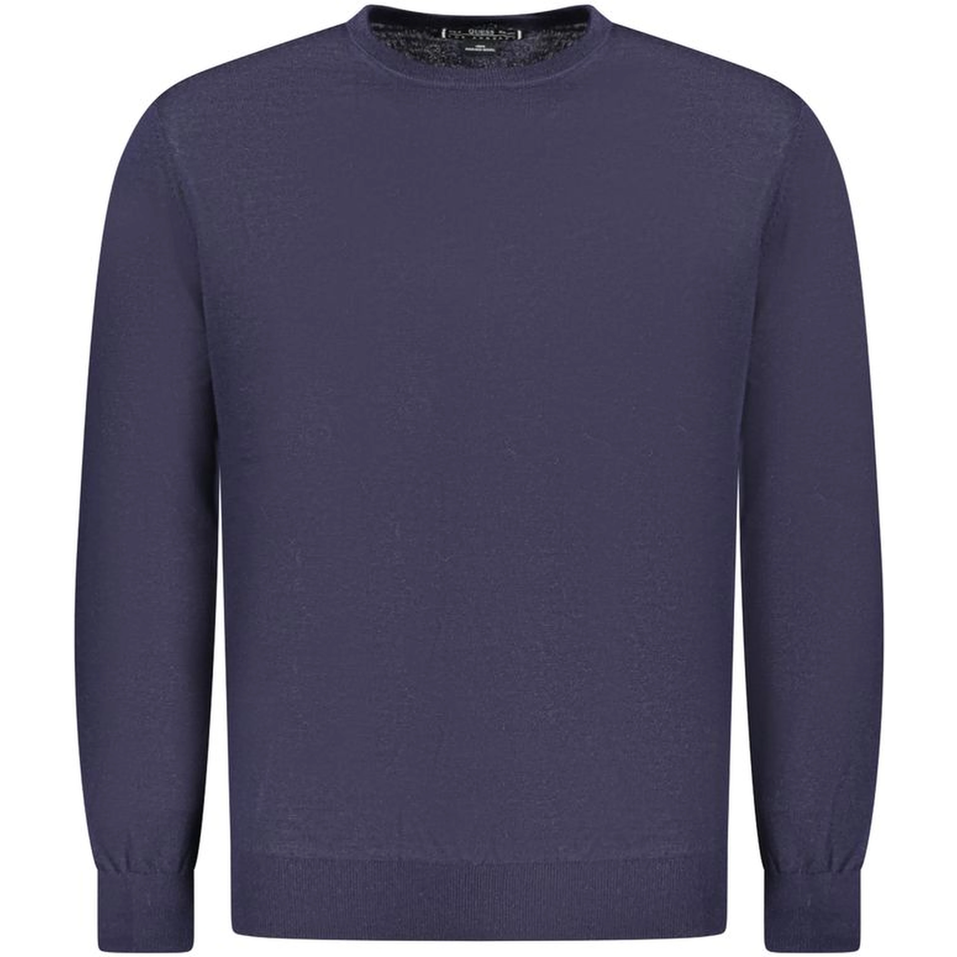 Blue Wool Mens Sweater