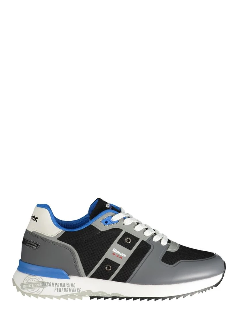 Gray Polyester Sneaker
