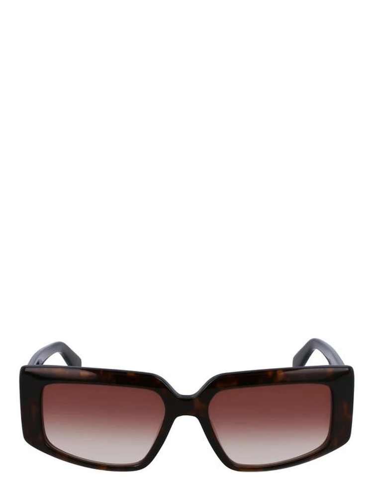 Brown Acetate Women Sunglasses