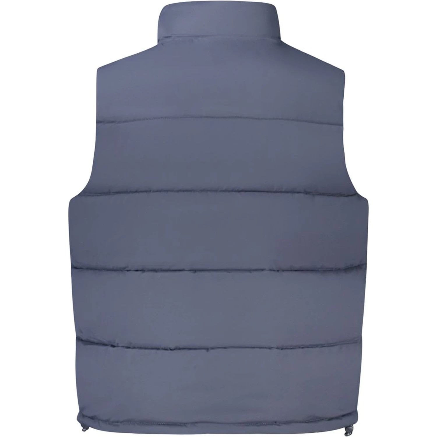 Blue Polyester Men Jacket