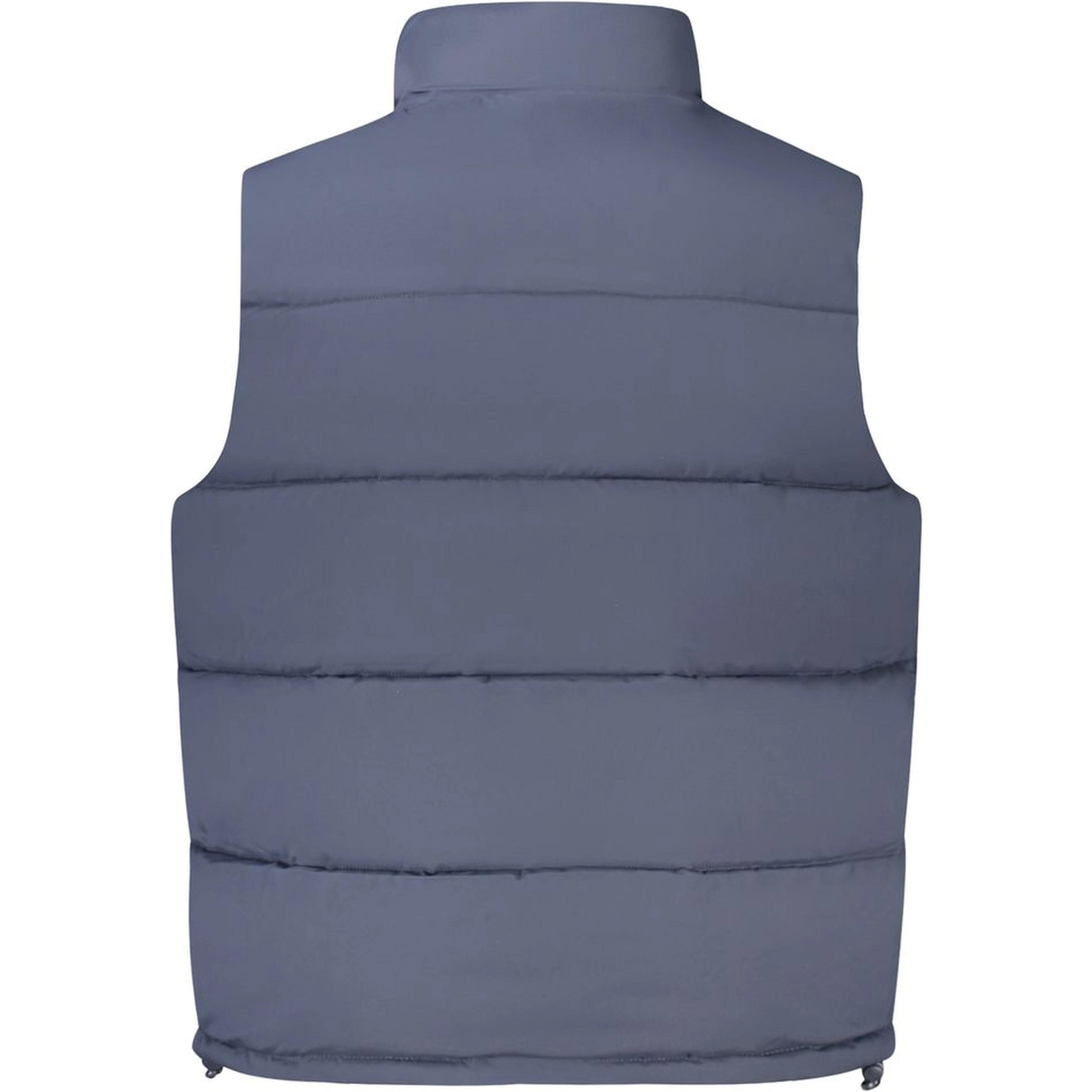 Blue Polyester Men Jacket