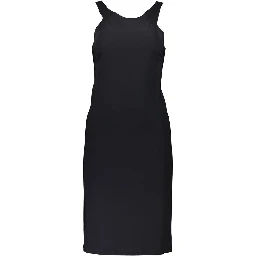 Black Elastane Dress