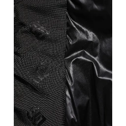 Black Cargo Windbraker Logo Mania Jacket